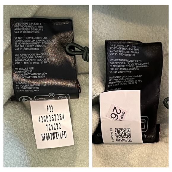 The North Face Denali Water Repellent Crop Jacket Size Medium - Picture 11 of 13